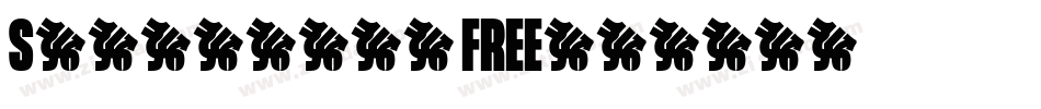 Sunniland FREE字体转换